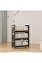 Multi Tier Rolling Plastic Storage Rack with Wheels Durable Organizer for Kitchen Pantry Bathroom Of - 4