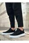 Ba0104 Lace-Up Black Suede White Sole Sports Classic Men's Shoes