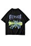 Black Unisex Oversize Dtf