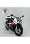 Bmw S1000 Rr 1:12 Diecast Motorcycle Model - Licensed Metal Model Collectible Toy