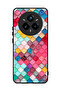 Realme 14 Pro Plus 5G Protective Case Cover Diamond Square Shape Pattern