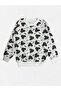 Boy's Cotton Ecru Color Car Cip Patterned Long Sleeve Seasonal Pajama Set - 5