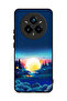 غطاء حماية لهاتف Realme 14 Pro Plus 5G بمنظر غروب الشمس