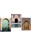 Moroccan Arch Canvas Artwork - Retro Design by Today Idea