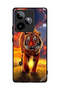 غطاء حماية لهاتف Realme GT 7T 5G بتصميم Cheetah Walking