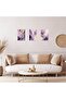 Framed Islamic Wall Decor by Today Idea - 3 Piece Canvas with Arabic Calligraphy - 3