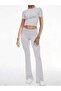 Waist Folding Spanish Leggings T-Shirt Double Set
