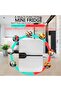 Mini Portable Compact Personal Fridge Cools & Heats, 6 Liter Capacity - 6
