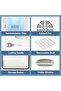 Mini Fridge, Portable Mini Fridge 6-Can Travel Compact Refrigerator, AC/DC Portable Thermoelectric C - 8