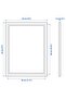 FISKBO Frame, black, 30 x 40 cm - 4