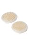 Set of 2 Natural Pumpkin Oval Loofah & Facial Scrubber (Natural) - 2