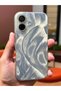 Compatible with Apple iPhone 17 - Soft Silicone Case with Hologram with Feathers, Shockproof Cover - 5