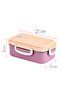 Aurora Stainless Steel Leak-Proof Lunch Box - Single Compartment Meal Carrier and Storage Container - 5