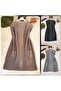 3 Pieces Thin Knitted Mom Vest