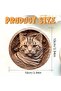 10X10Cm 8 Piece Cork Coaster Set, Carved Cat Pattern, Hand Washable - 2