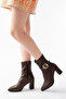 7cm Heeled Boots with Stretch Buckle - 2