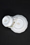 Royal Ascot Blue Velvet Vintage Double Coffee Cup 2 Pieces 120 ml - 5