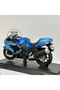 Kawasaki Ninja Zx-14R 1:18 Diecast Metal Model Motorcycle - Maisto Blue - 5