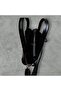Single Compartment Bag with Handle and Shoulder Strap Makeup Bag - 3