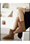 Suede Long Women's Boots & Booties with Fur Inside - 4