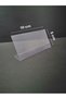 50 Pieces Pvc Label Holder Business Card Holder 10X5 cm Standing Product Price Shelf Label Information Card Holder - 2
