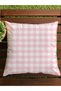 Pink Pötikare Printed Velvet Throw Pillow Cover 43X43Cm - 2