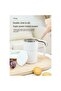 Smart Electric Stirrer Cup, IPX7 Waterproof, 304 Steel, Double-Click Mix, White – Sleek & Durable - 8