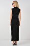 Bdart Slim Fit Midi High Neck Dress - 7