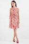 Bdart Mini Dress with Belt and Bow Detail - 2