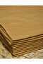 Flame Square Cotton Scarf Mustard 5 Pieces - 2