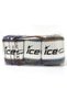 Lot of 3 X 100Gr Skeins Ice Yarns Cakes Melange (15% Wool) Yarn Gold Blue Shades Green Red Grey - 4