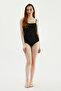 Black 2618Esmm Strapless Swimsuit