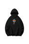 Look up Printed Cotton Hooded Long Sleeve Sweatshirt