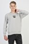 Boys' Sweatshirt with Kangaroo Pocket and Printed Detail