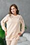 Women's Pul Embroidered Top Sweatshirt
