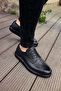 Ch003 - Dst Classica Pelle Di Cuoio Men's Shoes Black - 3