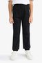 Cotton Jogger Fit Gabardine Trousers for Boys F5038A825Wn - 4