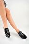 Women's Heeled Shoes with Elastic Hooks - 2