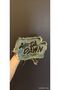 Jeans Embroidery Work Written Arma Sewing Application 24X15 cm - 3