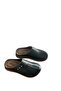 Alpella Black Orthopedic Sabo Slippers with Side Velcro - 4