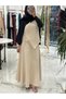 Hijab Suit with Pocket Detail Crepe Fabric Skirt – for Daily Wear and Special Occasions - 3