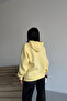 Women's Hooded Kangaroo Pocket Oversized Sweatshirt Nbg109 - 5