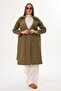 Women's Belted Long Trench Coat 255115 - - 4