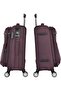 Expandable Luggage Trolley Bag Soft Suitcase for Unisex Travel - 5