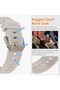 Apple Watch 49mm 46mm 45mm 44mm 42mm | Sports Liquid Silicone Rubber Band with Stainless Steel Adapter | Dark Blue - 6