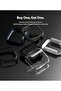 Slim Case For Apple Watch 7 45mm [2 Pack] - Clear / White - 6