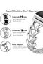 Apple Watch 38mm 40mm 41mm 42mm | Jewelry Herringbone Design Stainless Steel and | Silver - 5