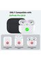 Protective Silicone Cover for AirPods Pro Case, Soft Silicone Skin Case Cover Shock-Absorbin - 3