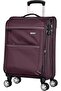 Expandable Luggage Trolley Bag Soft Suitcase for Unisex Travel