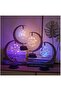 LED Moon Eid Mubarak Night Light, Hanging Moon Lamp Enchanted Lunar Lamp - 6